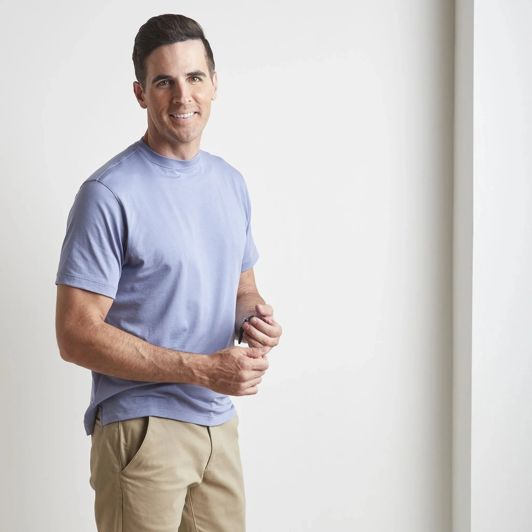 Left Coast Tee Cobalt Iconic Short Sleeve Tee Shirt
