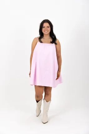 LIN-IN SUNDRESS - MELLOW PINK