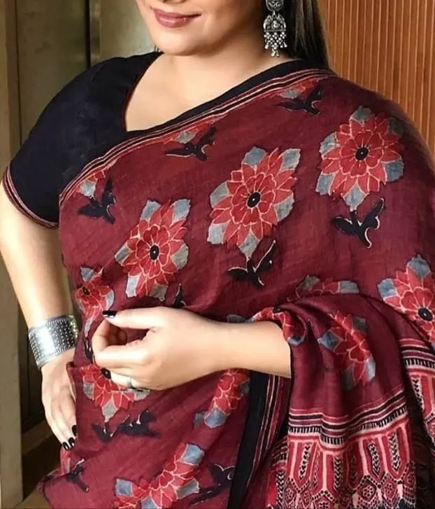 Original Soft Linen Saree