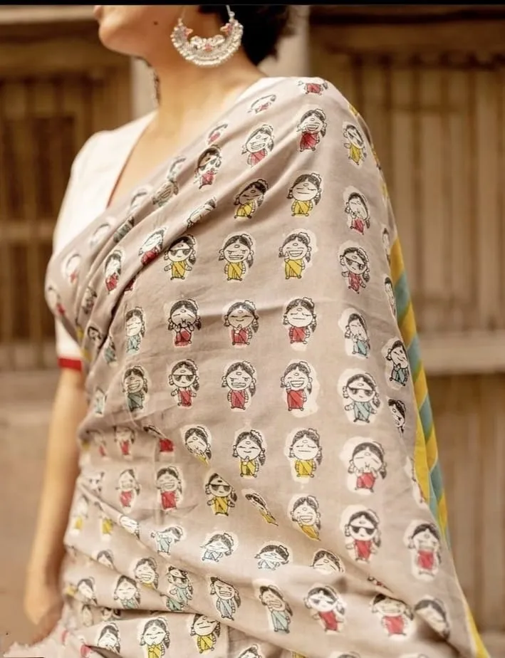 Original Soft Linen Saree