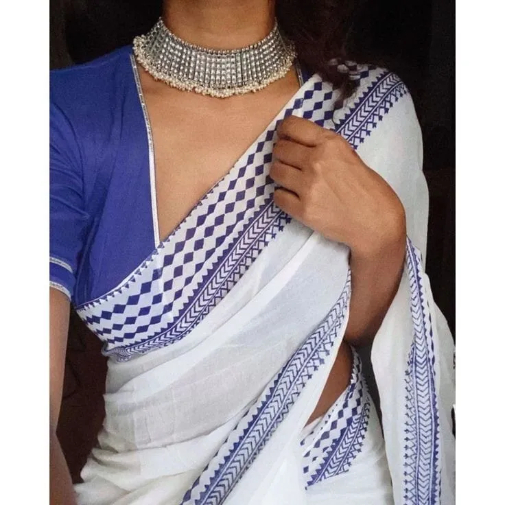 Original Soft Linen Saree