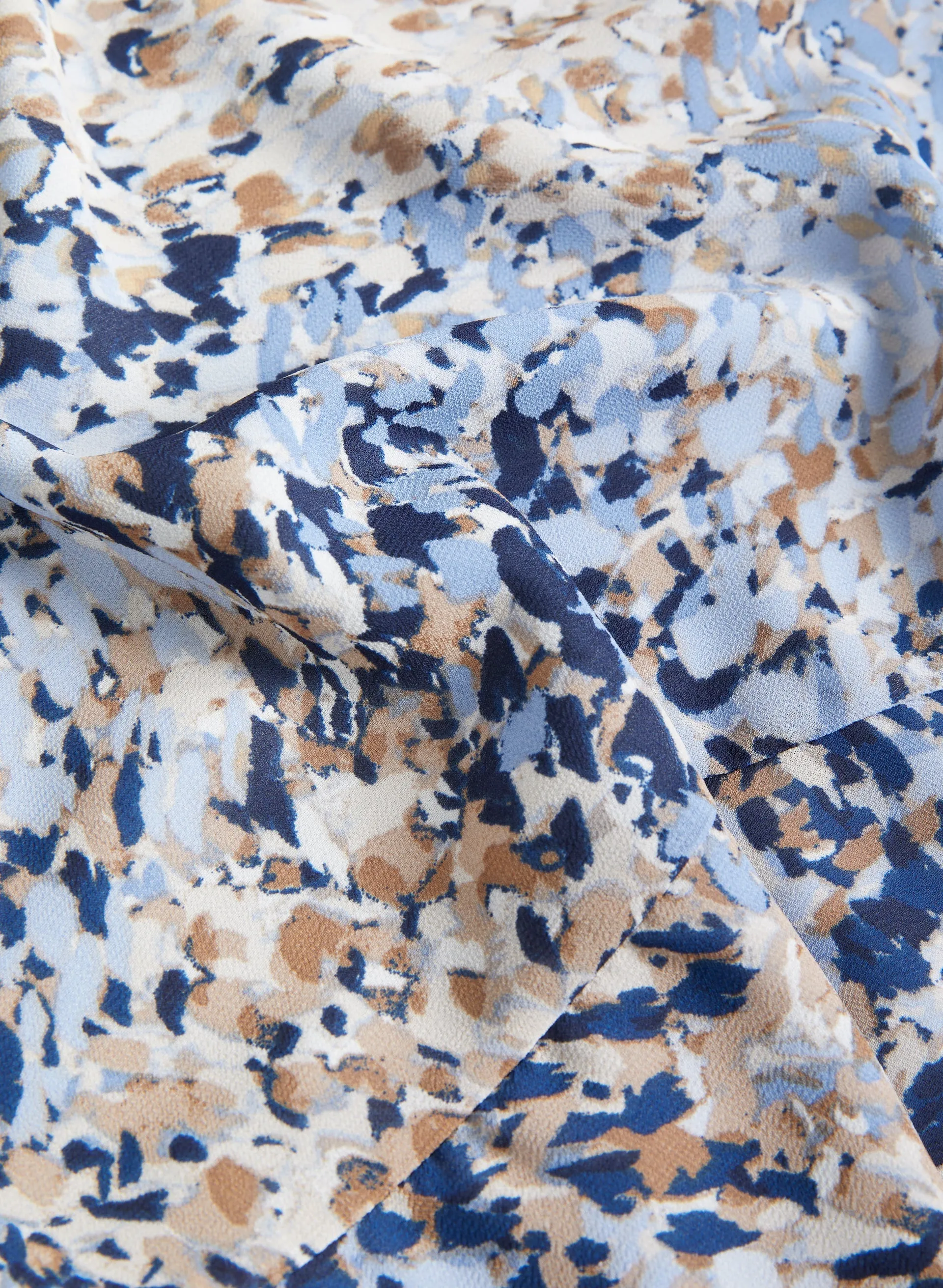 Painted Print Blouse