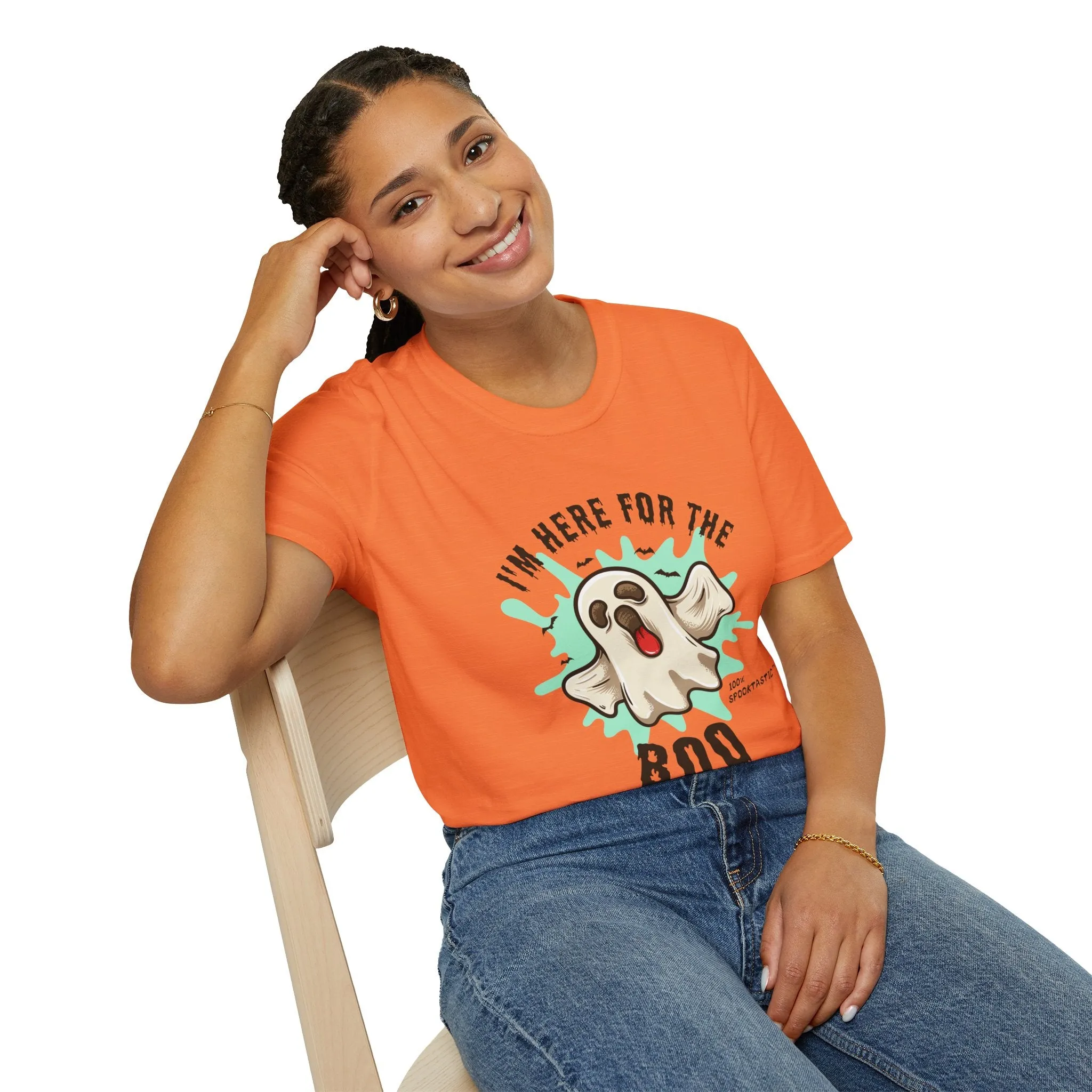 "I'm Here for the BOO" Graphic T-shirt