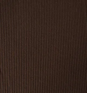 RIBBED DOLMAN TEE-BROWN