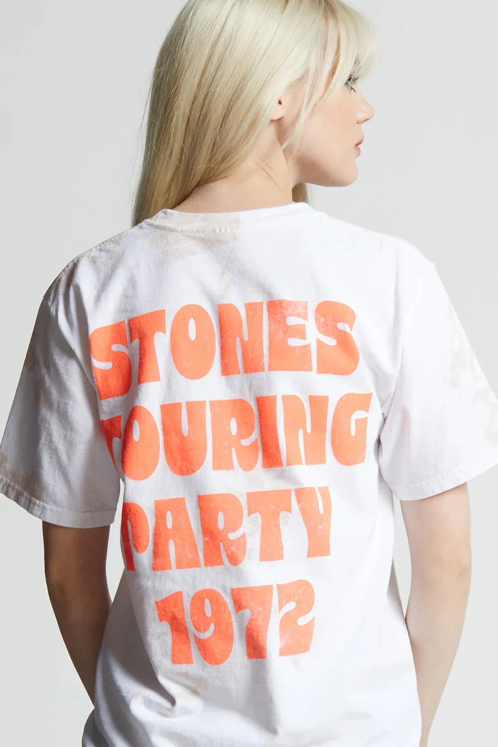 Rolling Stones 1972 Tie Dye Tee