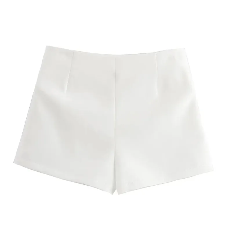 TRAF Pink White Mini Skirt Bow Skort For Women