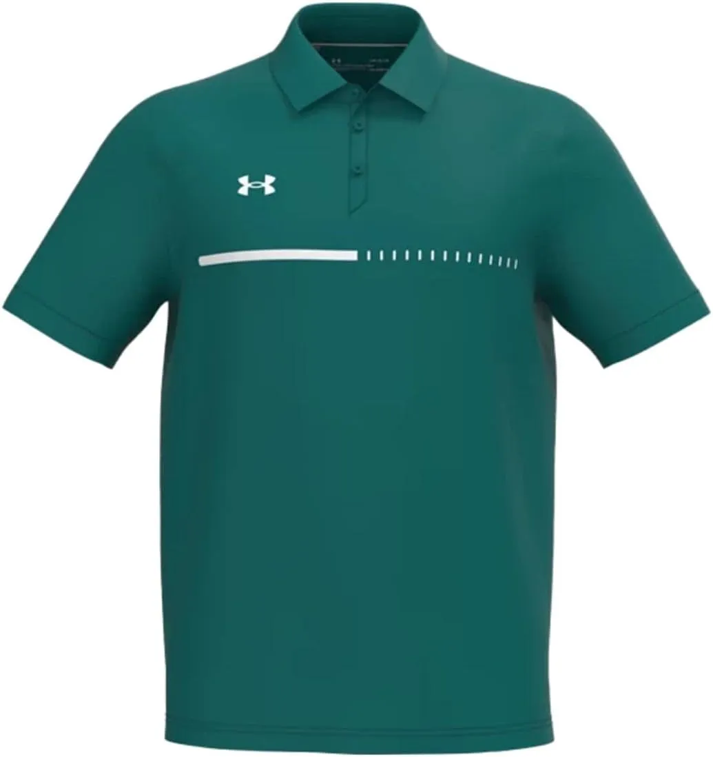 Under Armour Victory Polo Teal MD