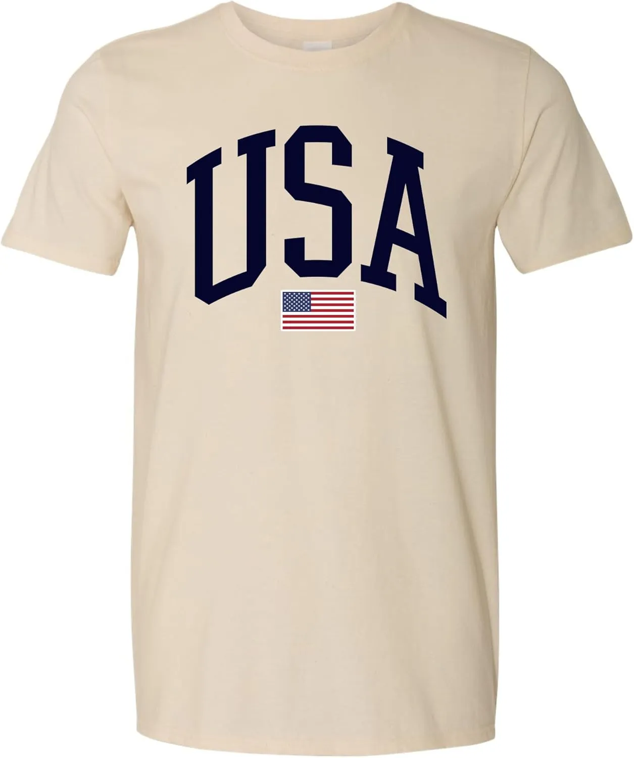 USA Graphic T-Shirt for Men & Women  4th of July Patriotic American Flag Tee  Soft Cotton Casual Shirt