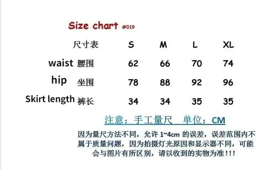 Women Denim Half-Length Skirt Ruffled Pleated Skirt High Waist Mini Skirt A-Line Skirt